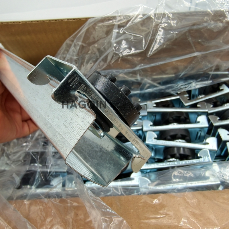 Suspended Ceiling Sound Insulation Clips ODM Hat Channel Acoustic Isolation Clips