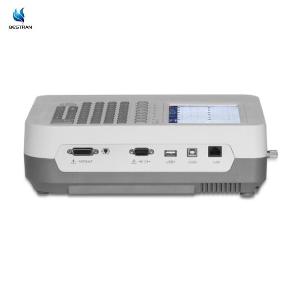 7 12 Channel ECG Machine EKG Electrocardiograph Cardiac Monitoring Manual Auto Working Modes