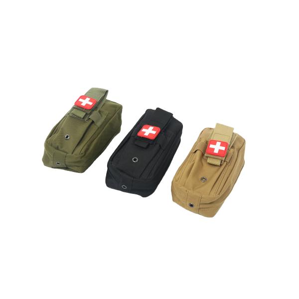 Combat Tactical First Aid Kit Organizer Ifak Medical Pouch Molle Utility Rescue EMT  Outdoor Emergency Survival Bag Case