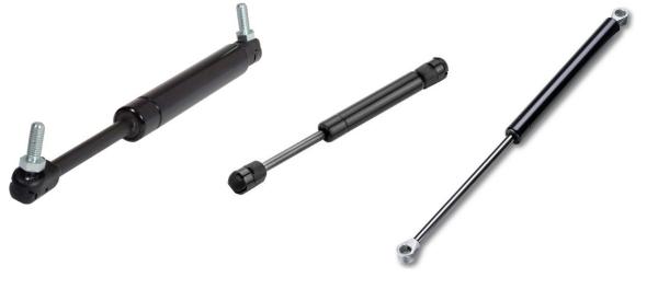Steel  Compression Gas Springs   For Clamshell Fast-food Cabinet