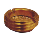 Brass Pneumatic Silencer , M5 - 2