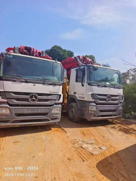 56 metros Sany usado caminhão de bomba de concreto 2019ano 44000KG