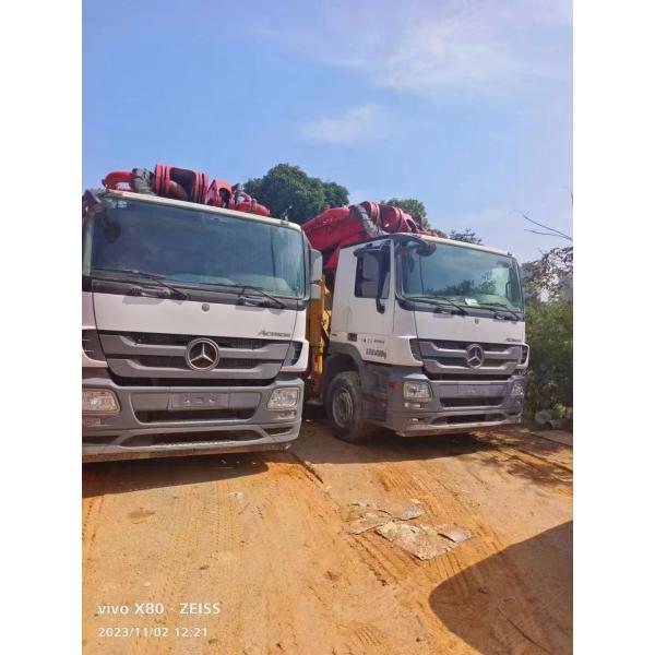 56-метровый грузовик для использования бетона в 2019 году весом 44000 кг.