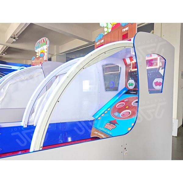 Fun Sandbags II Double Players Sandbag Toss Arcade Machine with Ticket Redemption 3.3M Giant Interactive Target Toss Game for 2 Players