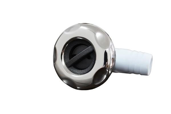 Swirl Light Up Spa Jet Nozzle 3/8 Air Barbed x 3/4 Water Barbed  , Hot Tub Parts Jets