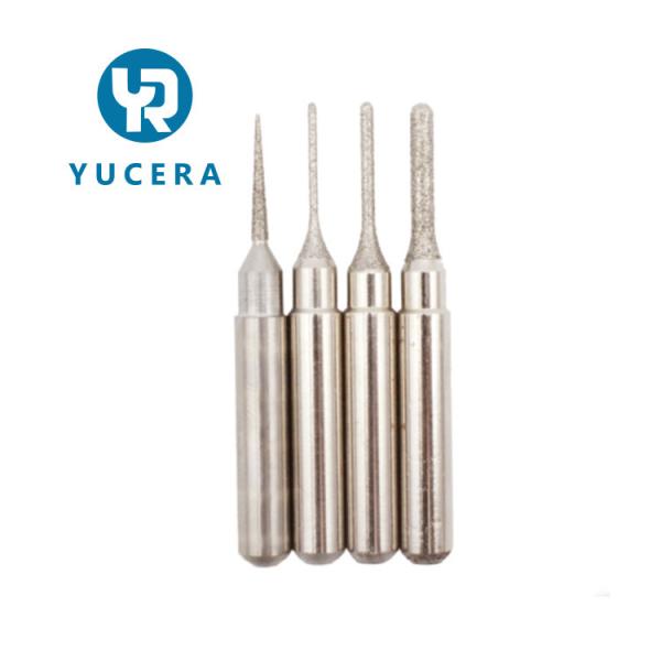 CAD CAM Cutters 3mm Dental Milling Burs For Zirconia Block Metal Emax