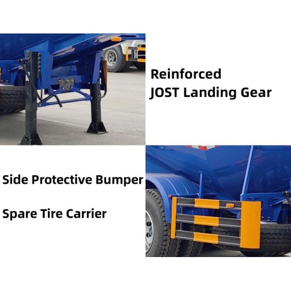 TITAN 4 Axle 40m³ Cement Tanker Semi Trailer | Cement Tanker for Sale