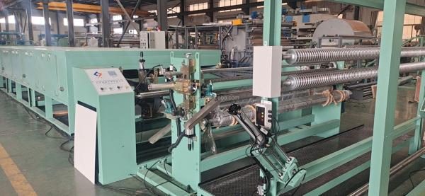 20150mm*2740mm*2080mm Linha de produção de máquinas de revestimento antiderrapante de embalagens plásticas