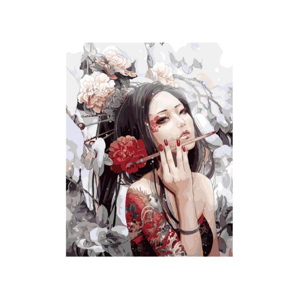Digital Printing Oil Paints Art Canvas Portrait Kits for Creative Home Hotel Decoration