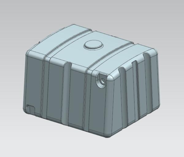 Customizable Rotary Formed Car Water Tank Iron Mould 3mm Wall Thicknss