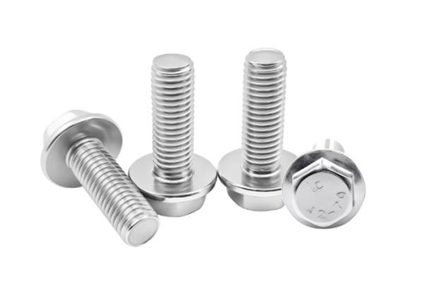 M14 SS304 SS316 A4-70 A4-80 METAL BOLT Hex Serrated Flange Bolt DIN6921