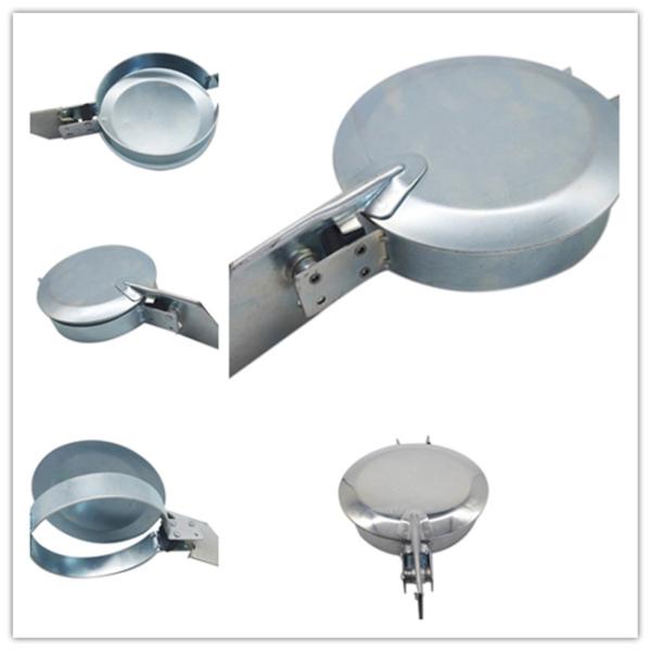 Слабая сталь 2.0mm 3.0mm крышка дождя вытыхания 7 дюймов