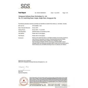 Dongguan Chenzhou Trading Co., Ltd. Certifications