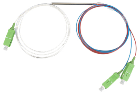 FBT Fiber Splitter SC/APC Mini Tube with 1x4/1x8/1x16/1x32 Single Mode/Multimode for Optical Fiber Systems