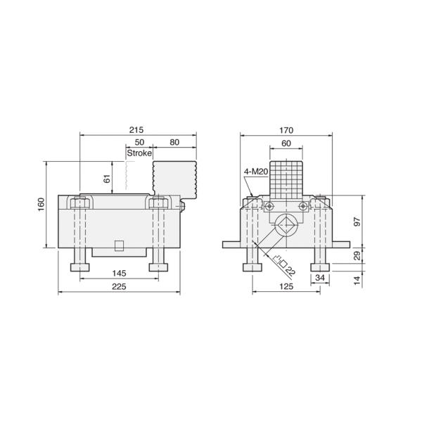 Maxila aborrecida do moinho do HB