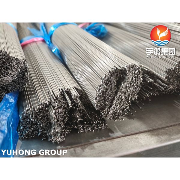 SUS304 ISO9626 10 - 34G Stainless Steel Medical Capillary Tube For Medication Administration
