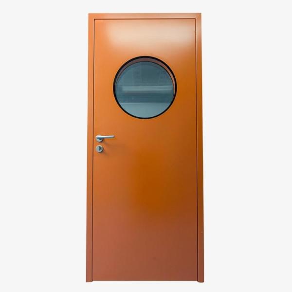 0.8mm гальванизировали стальную дверь 1000*2100*100mm чистой комнаты для больницы