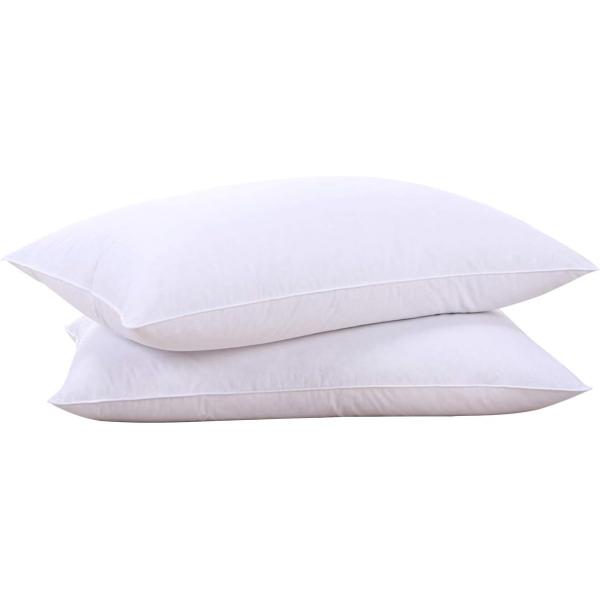Luxurious Feathers and Down White Pillow Inserts for a Cozy Home Decor Sofa Cushion