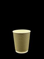 8oz 16oz 20oz 12oz Copas de Papel Ripple Custom Copas de Papel de Café à prova de vazamento