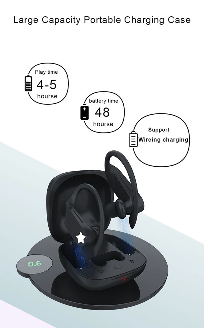 Разминка Earbuds наушников BT10 Sweatproof Bluetooth беспроводная
