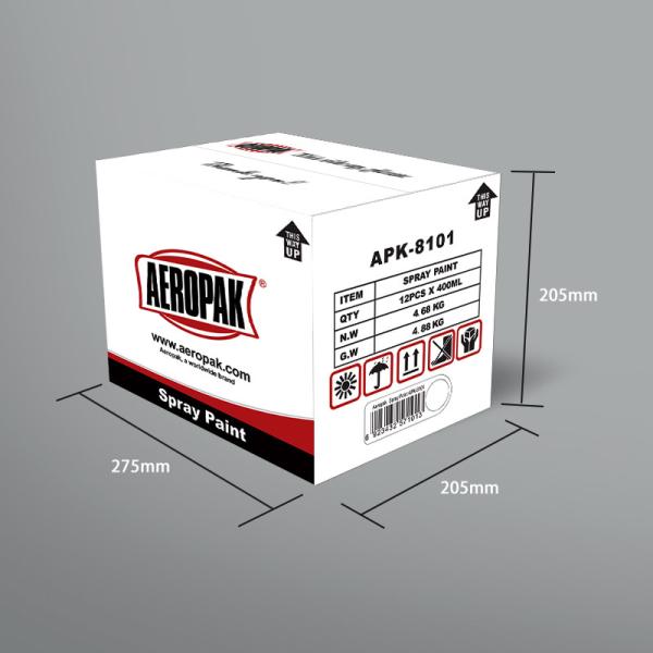 Pintura à pistola de revestimento de borracha de Peelable da pintura à pistola de borracha removível luminosa de Aeropak