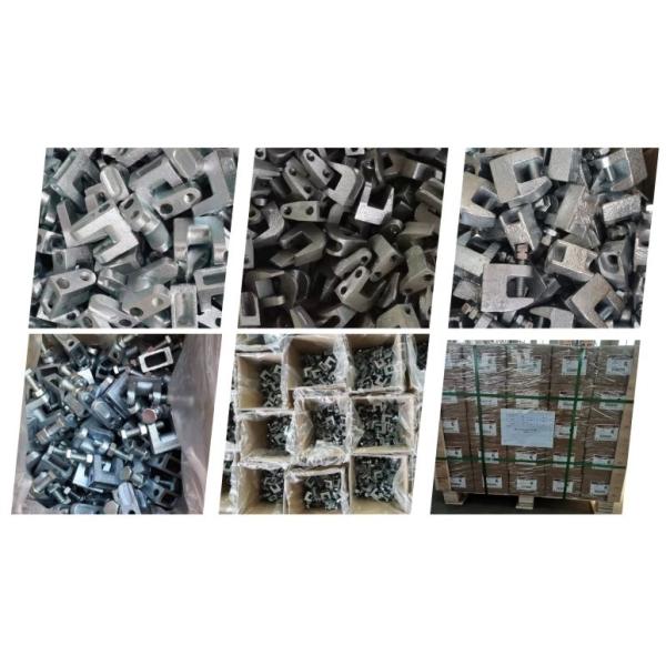 Упругие железные штрих-каналы и фитинги челюсти подвески Unistrut Beam Clamps