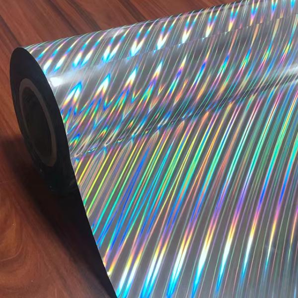 Factory Direct Sale Holographic Metallized Film Good Holographic Effect Accept Printable