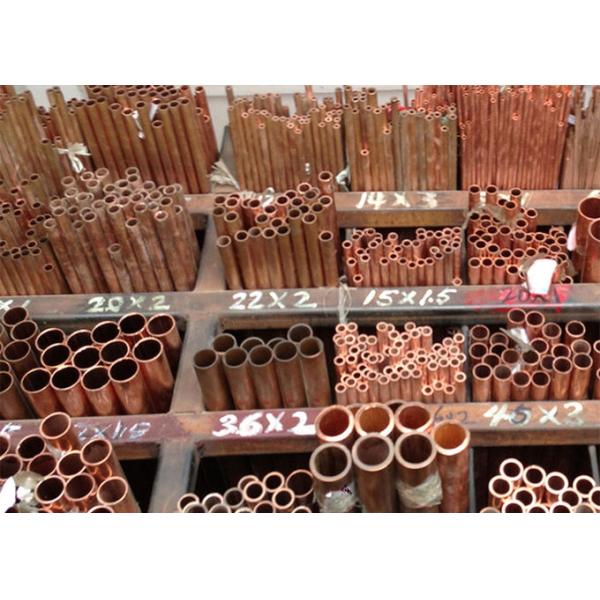 Длина закала 1m трубки меди рефрижерации Astm B280 мягкая