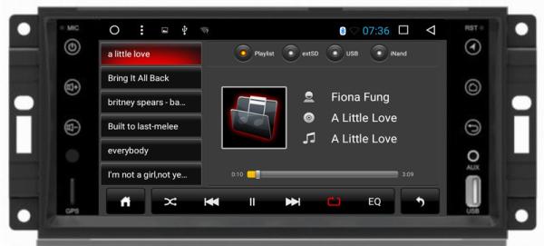 Ouchuangbo car multi media stereo android 6.0 for Jeep Grand Cherokee Compass Patriot with 3g wifi bluetooth gps