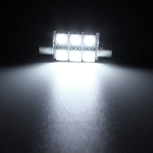 Festoon C5W 5050 6SMD LED Car Interior Lights Lamp Bulb Dome Blue White DC 12V 31mm 36mm 39mm 41mm
