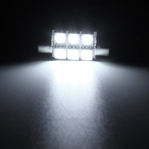 Bóveda interior DC blanco azul 12V 31m m del bulbo de lámpara de las luces del coche del adorno C5W 5050 6SMD LED 36m m 39m m 41m m