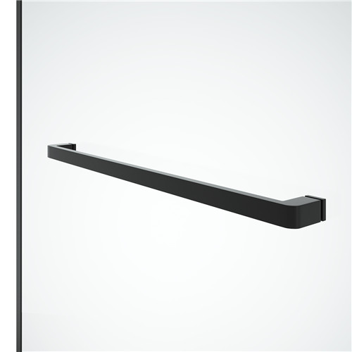 черные нержавеющие сползая 6mm закалили стеклянную дверь 1200X2000mm ливня