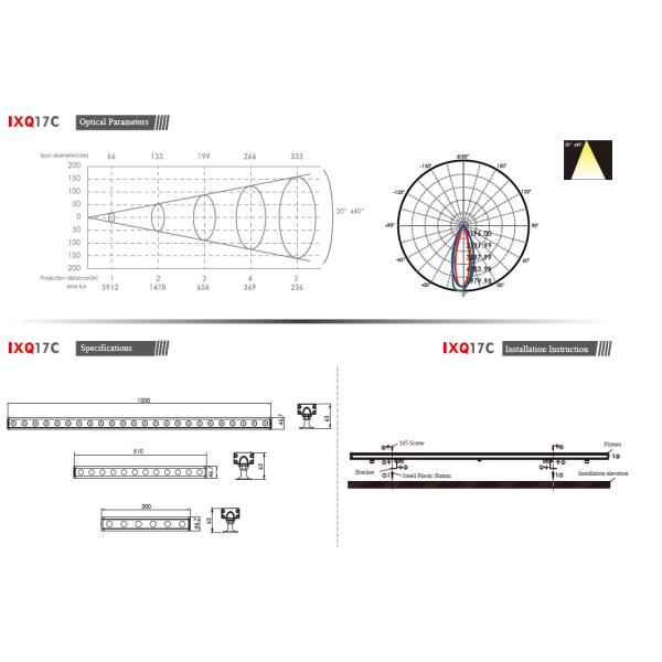 Водоустойчивый ДК 24В РГБВ 4 в 1 внешней шайбе стены освещает