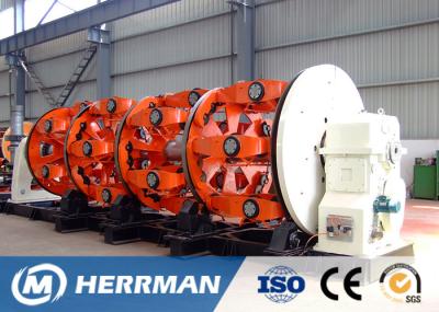 Máquina de Al Wire And Cable Stranding com o eixo da terra da função de Armoring conduzido