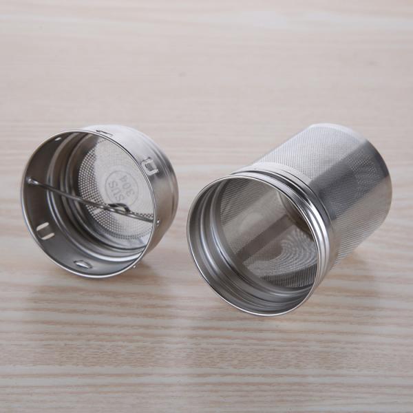 High Borosilicate 350ml Glass Water Bottle with Tea and Water Separation Cup Infuser Included