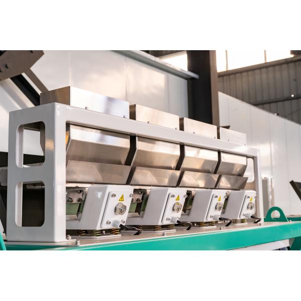 Operação fácil automática da máquina de classificação da cor de 10 rampas para explorações agrícolas