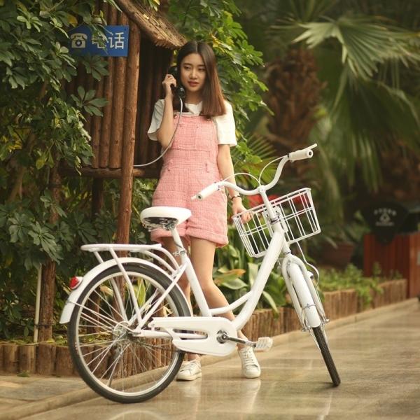 OEM/ODM Utility Bicycle 20/24 Inches Ladies Bike With Basket Single Speed / 6 Speed
