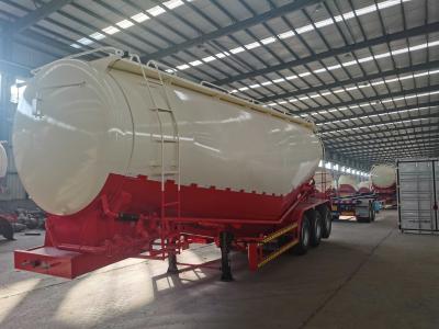 3 Eixo Bulker Cimento Tanker Trailer 10000 galões 42 metros cúbicos Fly Ash Trailer
