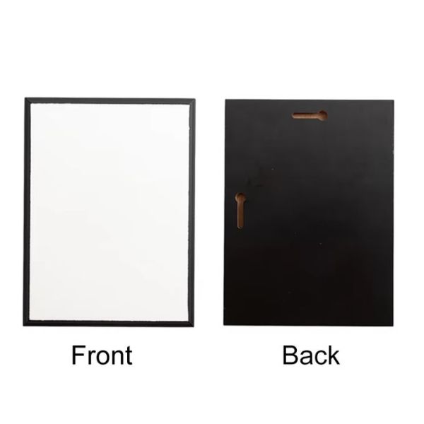 Creative Blank Sublimatio MDF Photo Frame With Black Edge For Home Decor Personalized Wood Picture Frames