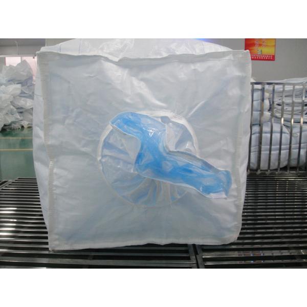 Industry one Ton Bulk Bags / FIBC Bags woven polypropylene bags with PE liner food grade AIB certificate
