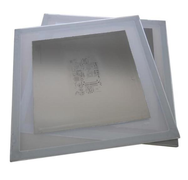 o eletro do corte do laser do estêncil da solda do PWB da espessura de 0.15mm lustrou 300mm*400mm para PCBA