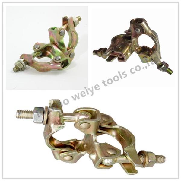 Right angle double pressed coupler UK type BS1139 0.9KG scaffold sleeve coupler
