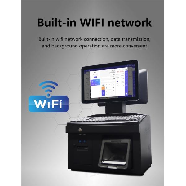 Thermal Printer Dual Screen 14-Inch All-In-One POS System for Retailers Origin and Win7/10 Android