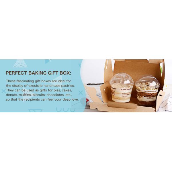 Brown Goodies Boxes Dessert/ Treat/ Gable/ Kraft Party Favor Boxes, Popcorn,Toys,Baby Showers,Birthday