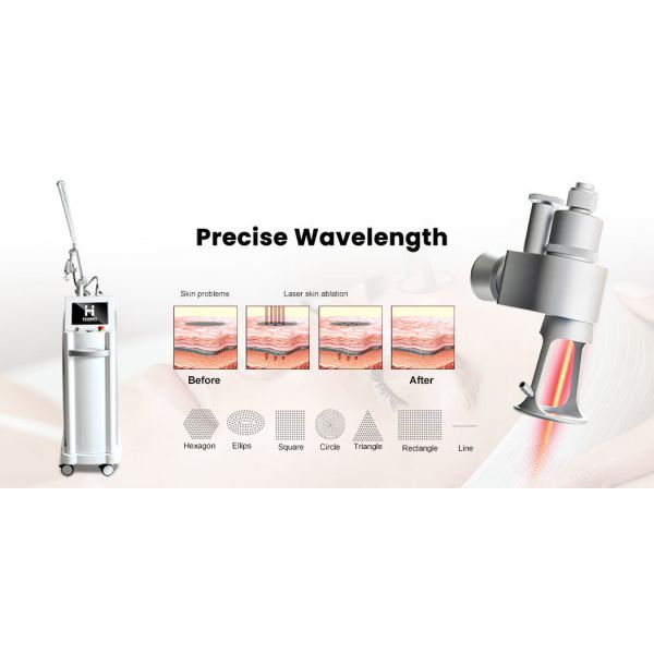10600nm CO2 Fractional Laser Skin Resurfacing Gynecology Surgical Treatment System
