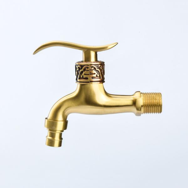 One Hole 90℃ 8.3L/Min Brushed Brass Kitchen Tap
