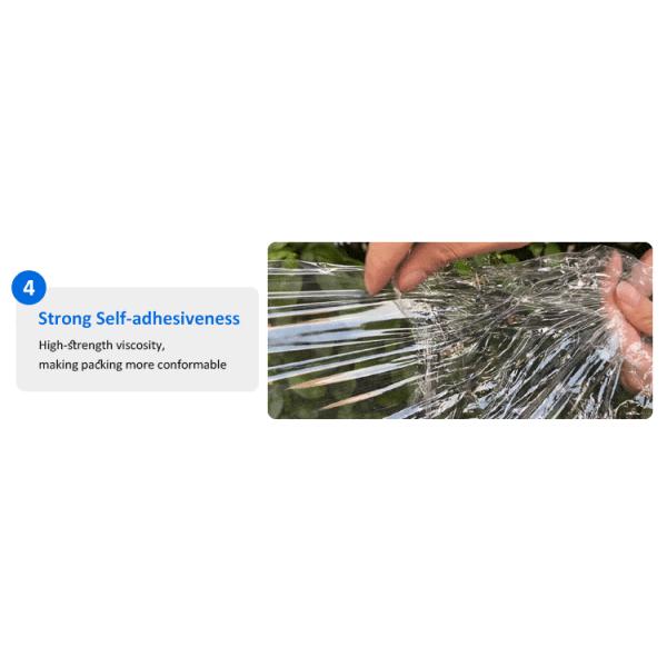 Прозрачная ПВХ растяжная пленка Гибкая ПВХ нормальная прозрачная растяжная пленка