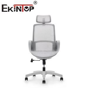 Chaise de bureau exécutive pivotante ergonomique moderne à dossier haut, chaise de bureau à dossier en maille, directement de l'usine