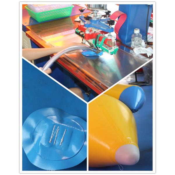 Customed 6 Seaters Inflatable Banana Boat Fly Fish For Blow Up Pool Toys