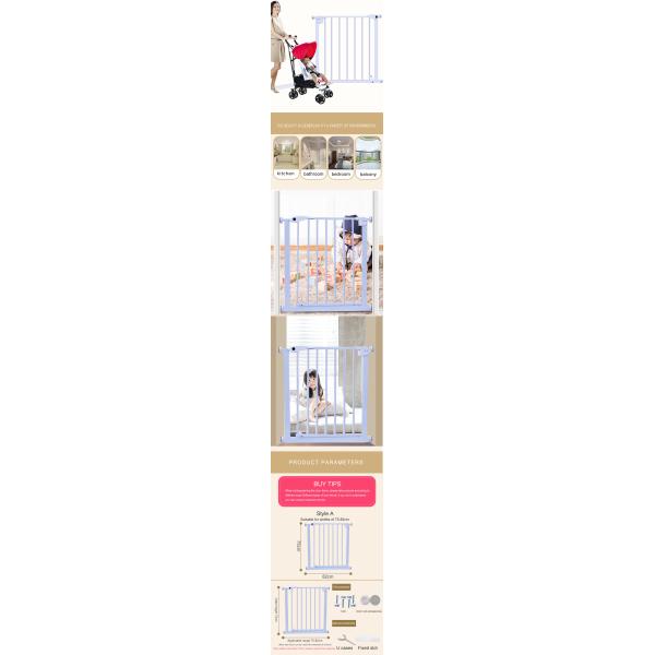 Wholesale Fence Baby Safety Gate Stair Gate Baby Protection Door